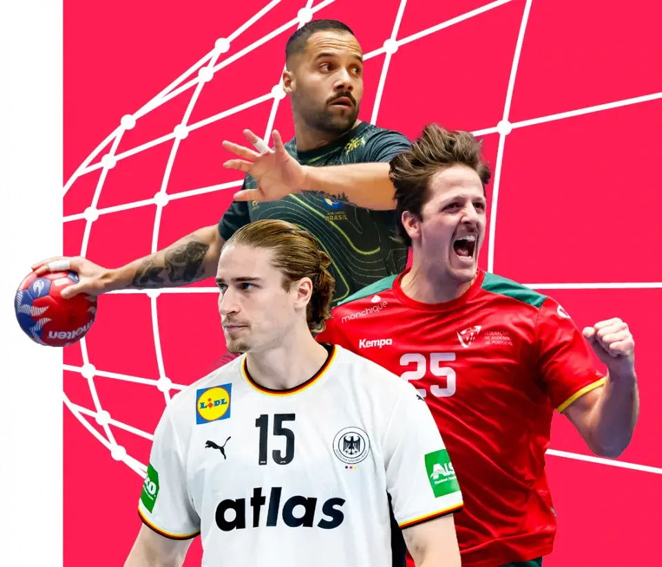 Drei Spieler beim Spiel