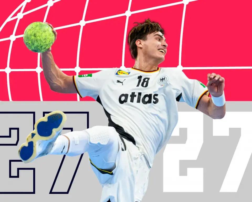 Julian Köster setzt zum Wurf an