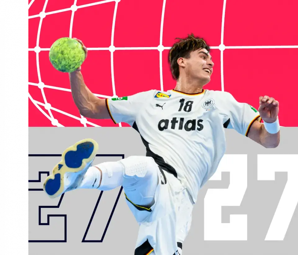 Julian Köster setzt zum Wurf an